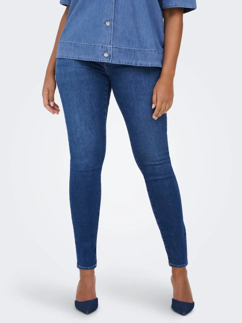 CARALLY Taille moyenne Skinny Fit Jeans