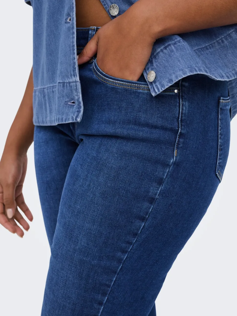 CARALLY Taille moyenne Skinny Fit Jeans