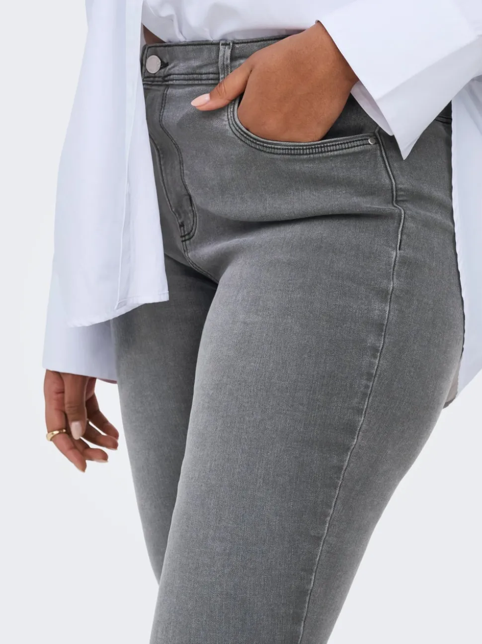 CARALLY Taille moyenne Skinny Fit Jeans