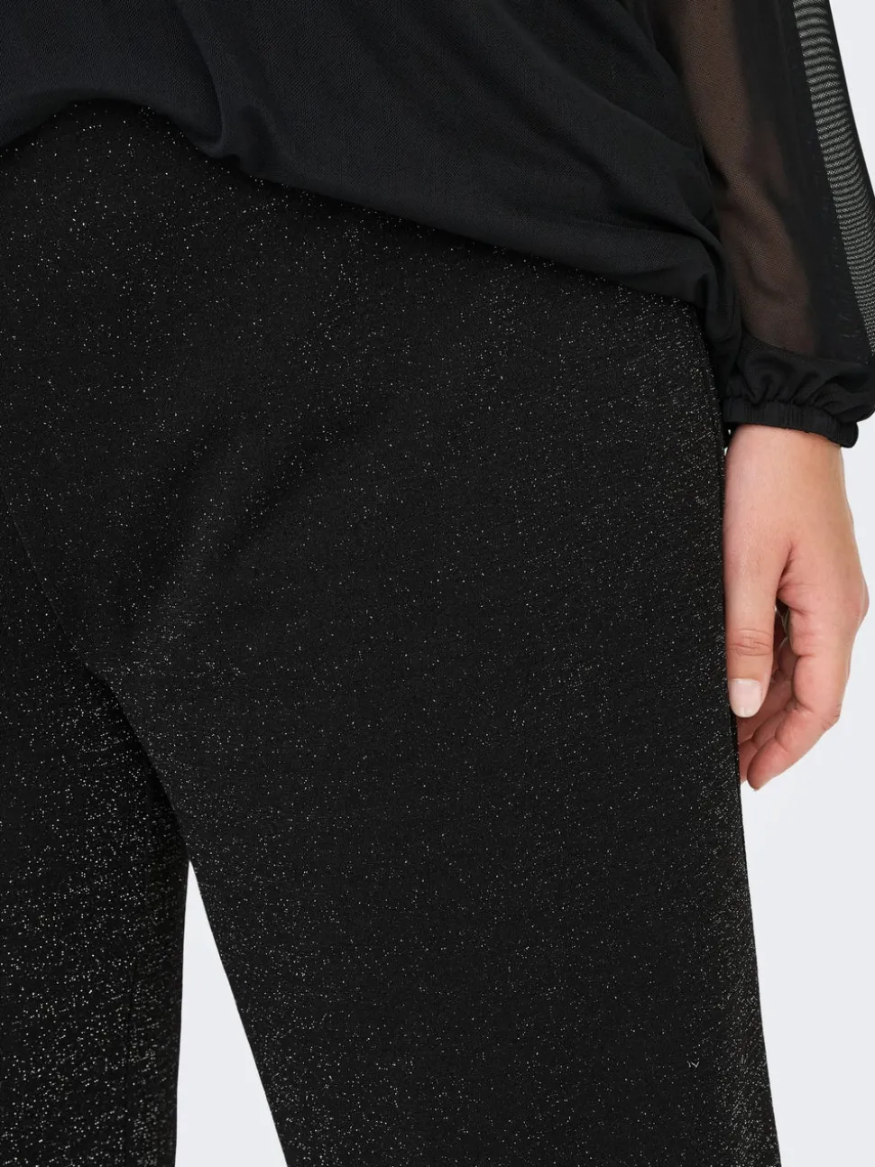 CARALYA Wide Leg Fit Pantalon à jambe large