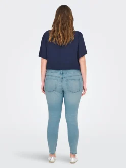 CARANNA Taille haute Skinny Fit Longueur cheville Jeans