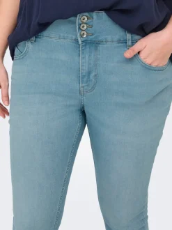 CARANNA Taille haute Skinny Fit Longueur cheville Jeans