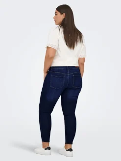 CARANNA Taille haute Skinny Fit Longueur cheville Jeans