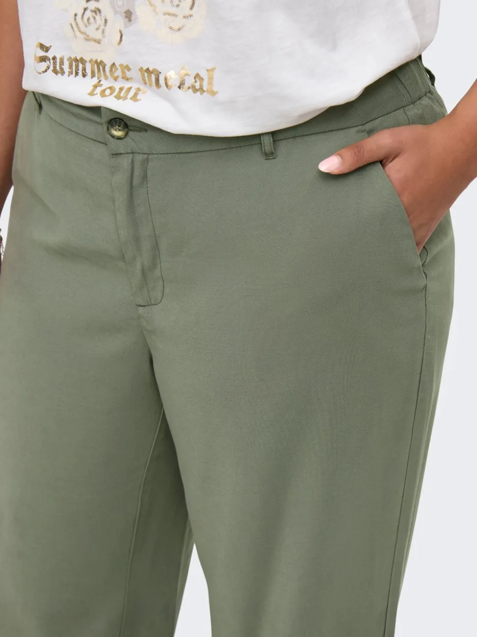 CARARIS Straight Fit Pantalon