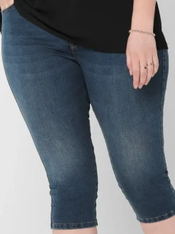 CARAUGUSTA Taille haute Skinny Fit Short en denim