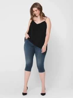 CARAUGUSTA Taille haute Skinny Fit Short en denim