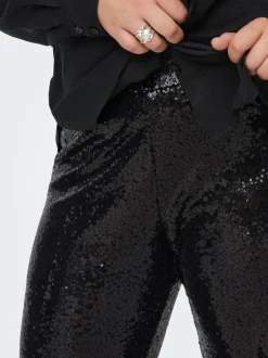 CARBECCA Wide Leg Fit Pantalon