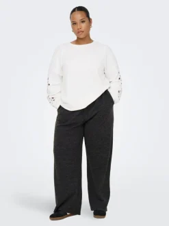 CARBIZZY Regular Fit Pantalon à jambe large