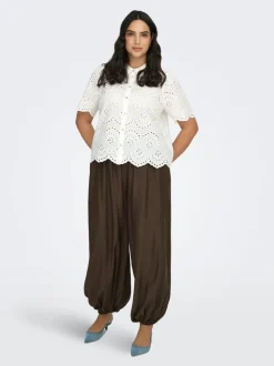 CARCAMILLE Balloon Fit Pantalon classique