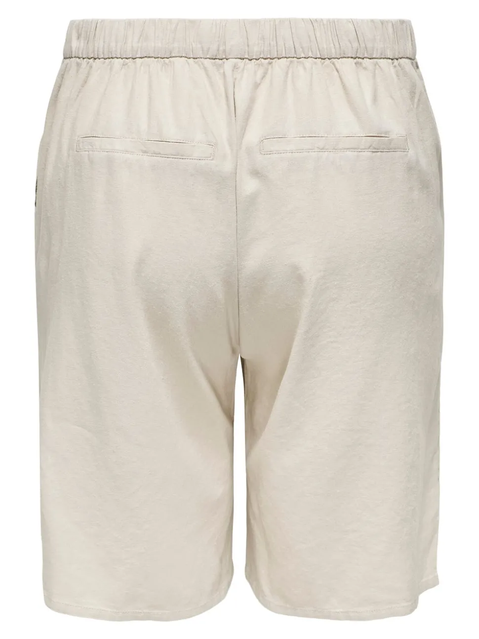 CARCARO Taille haute Regular Fit Lin Bermuda