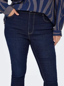 CARCRUZ Taille haute Skinny Fit Longueur cheville Jeans