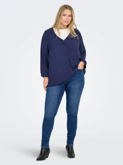 CARCRUZ Taille haute Skinny Fit Longueur cheville Jeans
