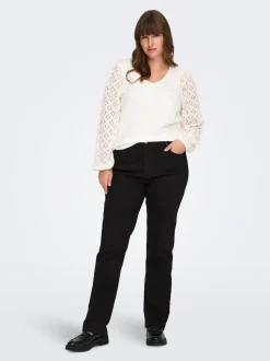 CARCRUZ Taille haute Straight Fit Jeans