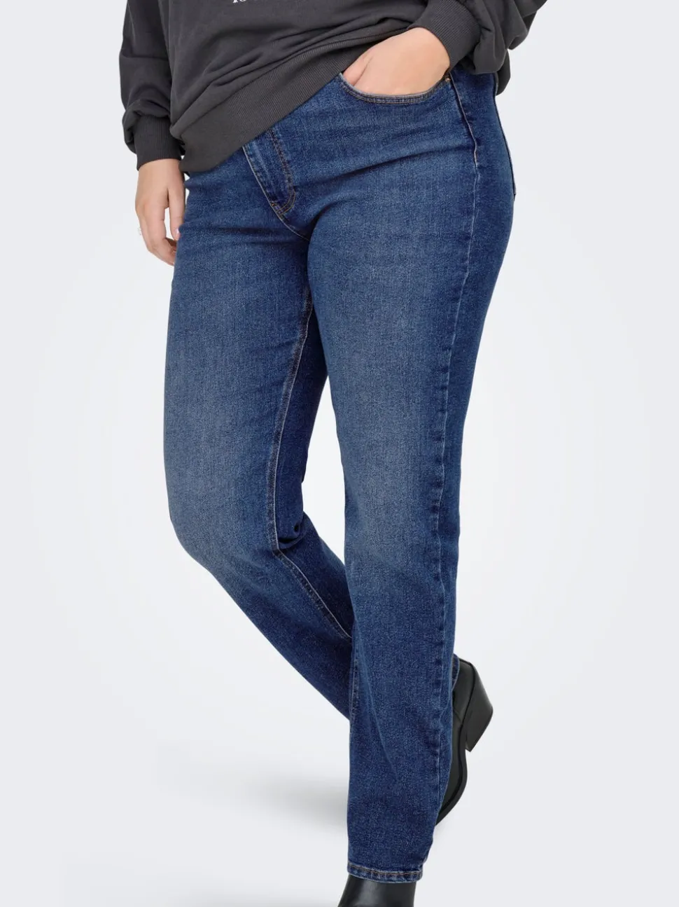 CARCRUZ Taille haute Straight Fit Jeans