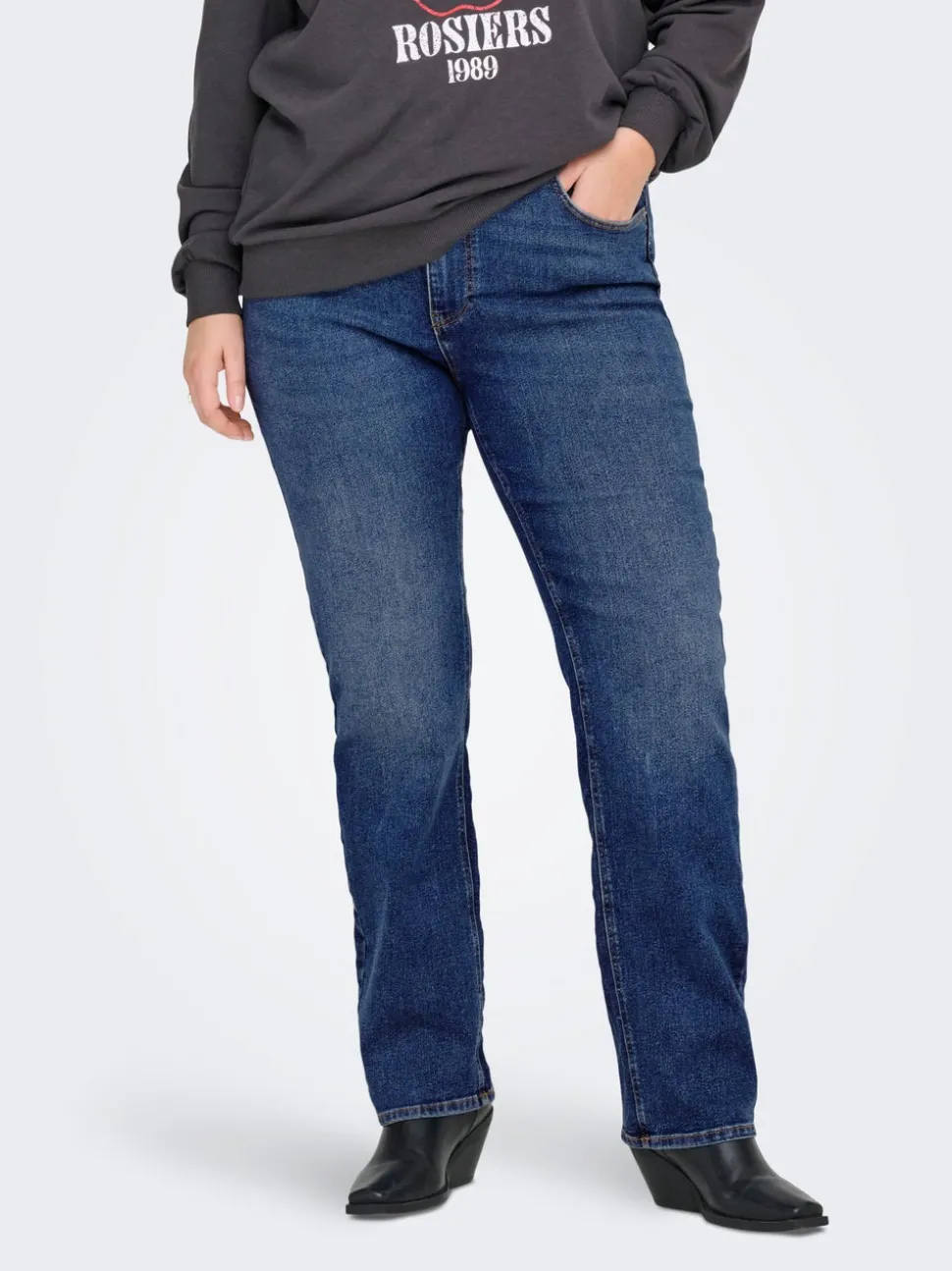 CARCRUZ Taille haute Straight Fit Jeans