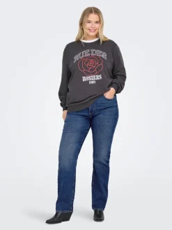 CARCRUZ Taille haute Straight Fit Jeans
