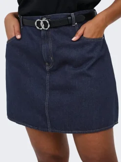 CAREDEN Jean Jupe en denim Jupe courte