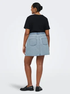 CAREDEN Jean Jupe en denim Jupe courte