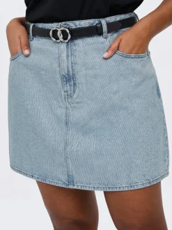 CAREDEN Jean Jupe en denim Jupe courte