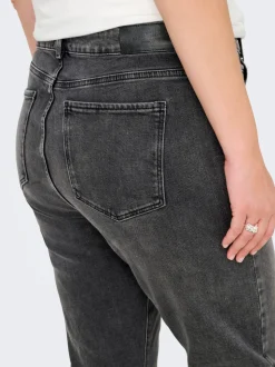 CAREMILY Taille haute Straight Fit Jeans