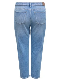 CAREMILY Taille haute Straight Fit Jeans