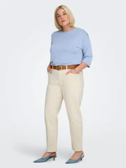 CAREMILY Taille haute Straight Fit Jeans