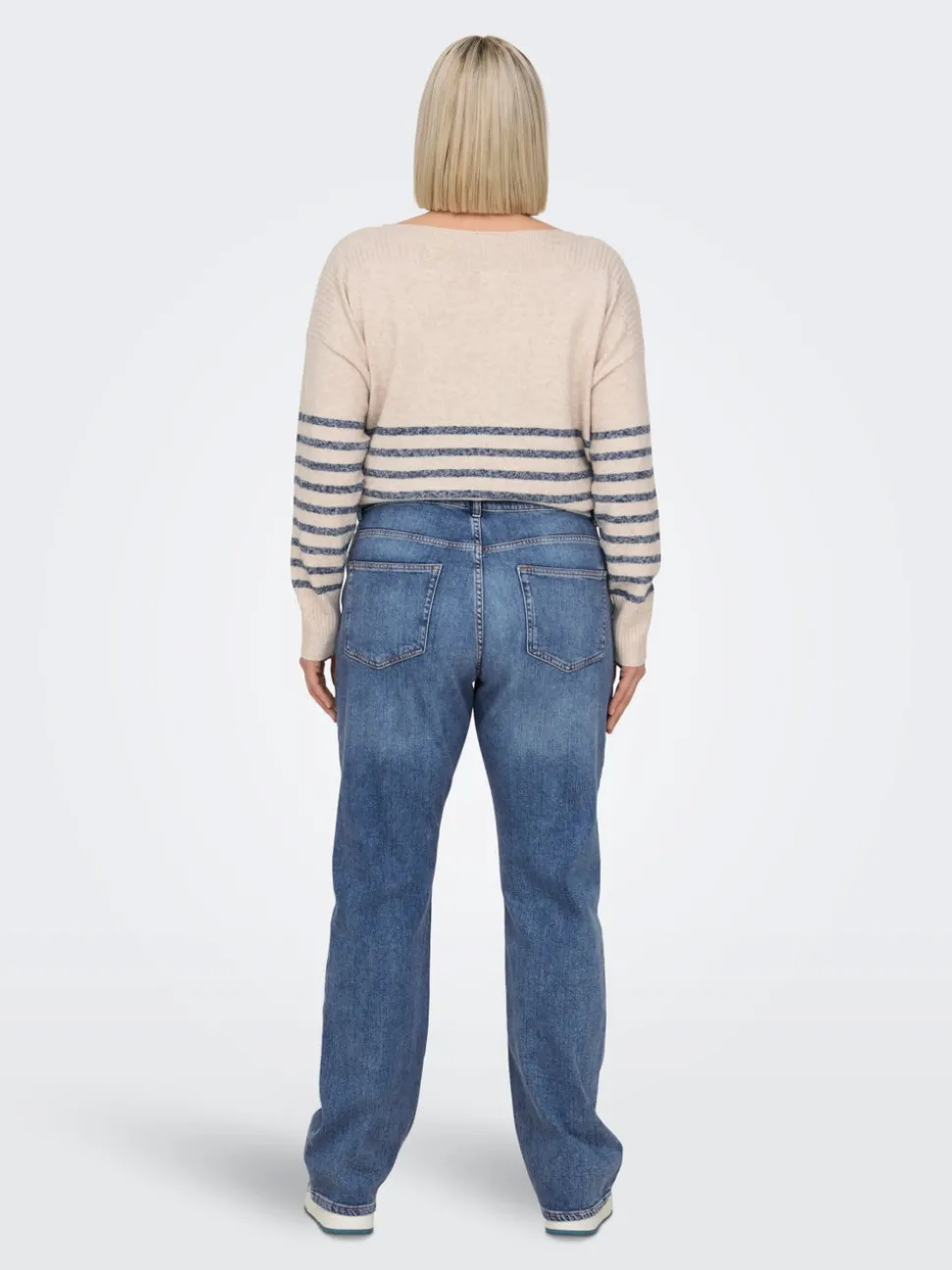 CAREVERLY Taille moyenne Bootcut Fit Jeans