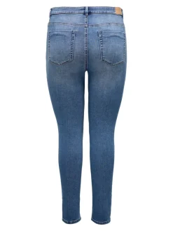 CARFOREVER Taille haute Skinny Fit Jeans