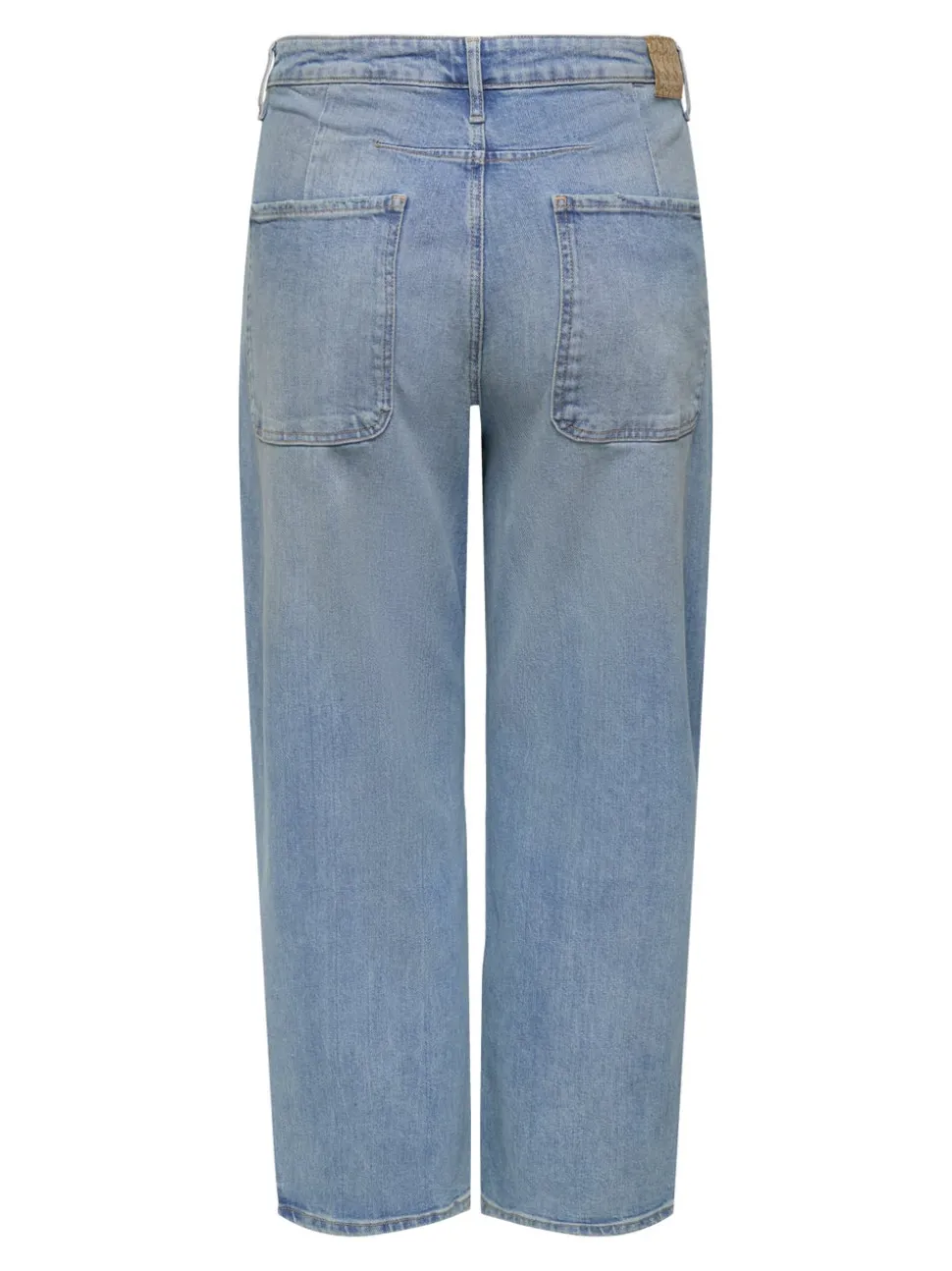CARFRANKIE Taille haute Coupe barrel Longueur cheville Jeans