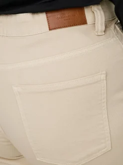 CARFRANKIE Taille haute Coupe barrel Longueur cheville Jeans