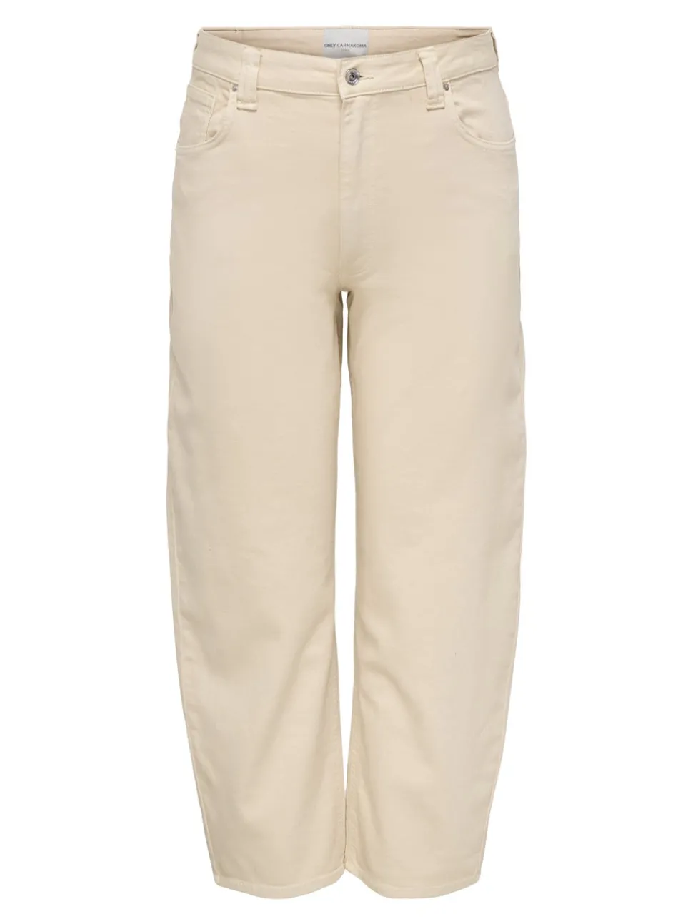 CARFRANKIE Taille haute Coupe barrel Longueur cheville Jeans