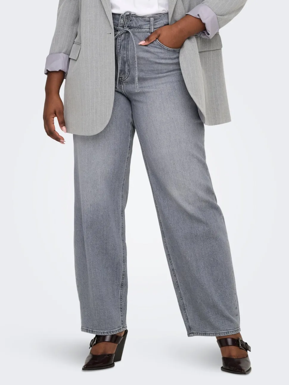 CARGIANNA Taille moyenne Balloon Fit Jeans