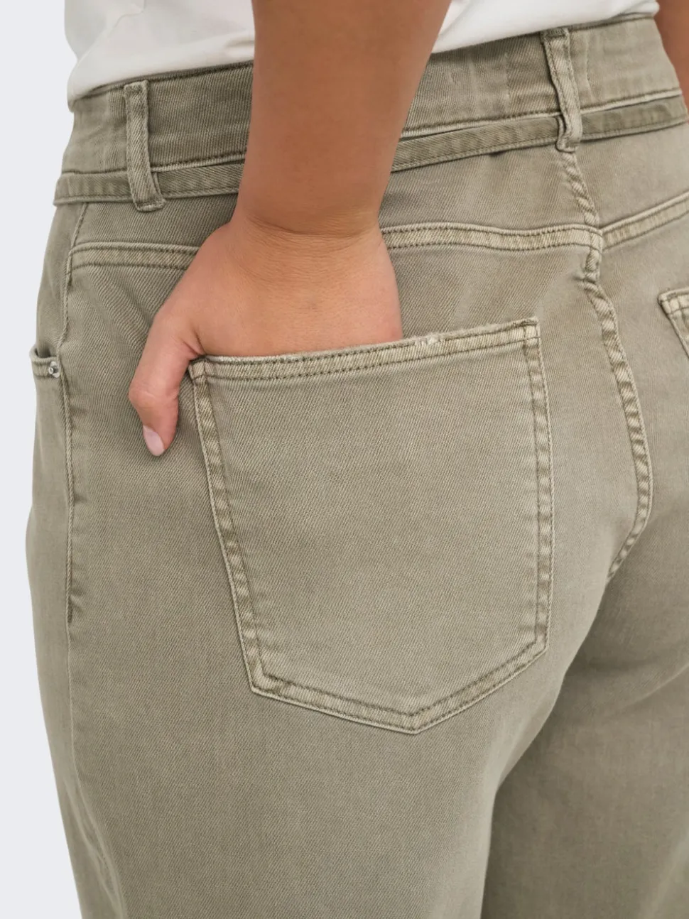 CARGIANNA Taille moyenne Straight Fit Jeans