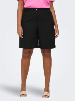 CARGOA Loose Fit Lin Short tailleur