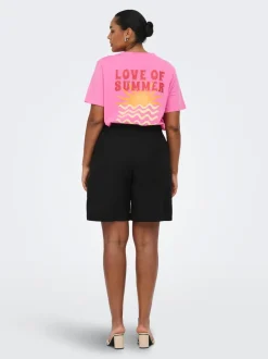 CARGOA Loose Fit Lin Short tailleur