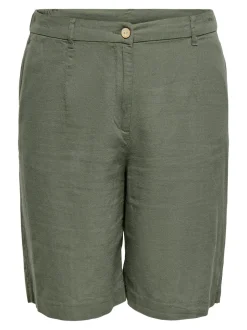 CARGOA Loose Fit Lin Short tailleur