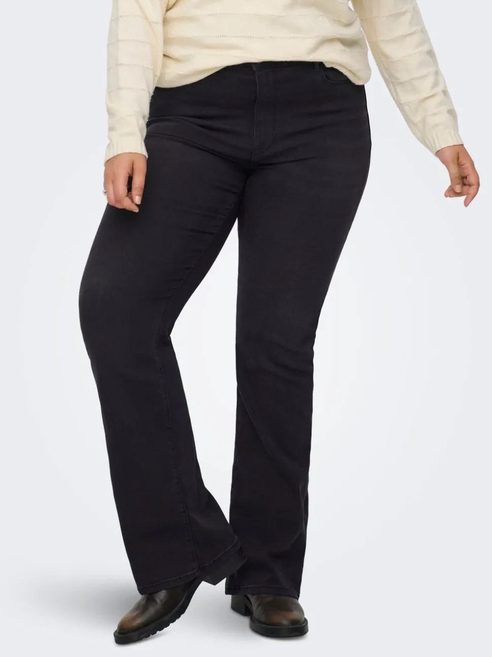 CARHELLA Taille haute Flared Fit Jeans