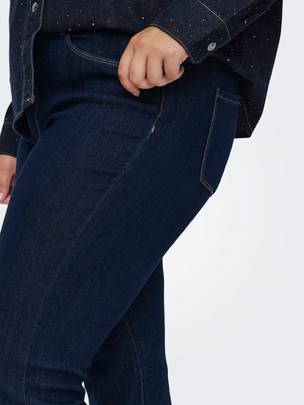 CARHELLA Taille haute Flared Fit Jeans