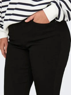 CARHELLA Taille moyenne Retro Flared Fit Jeans