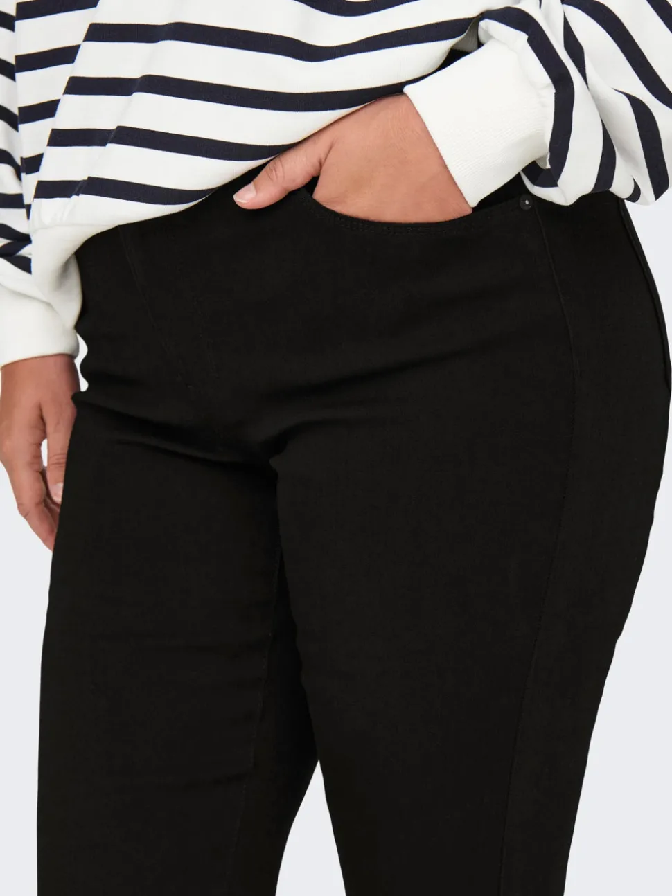 CARHELLA Taille moyenne Retro Flared Fit Jeans