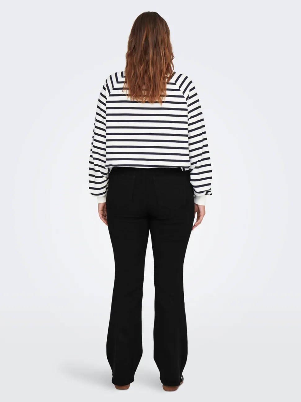 CARHELLA Taille moyenne Retro Flared Fit Jeans