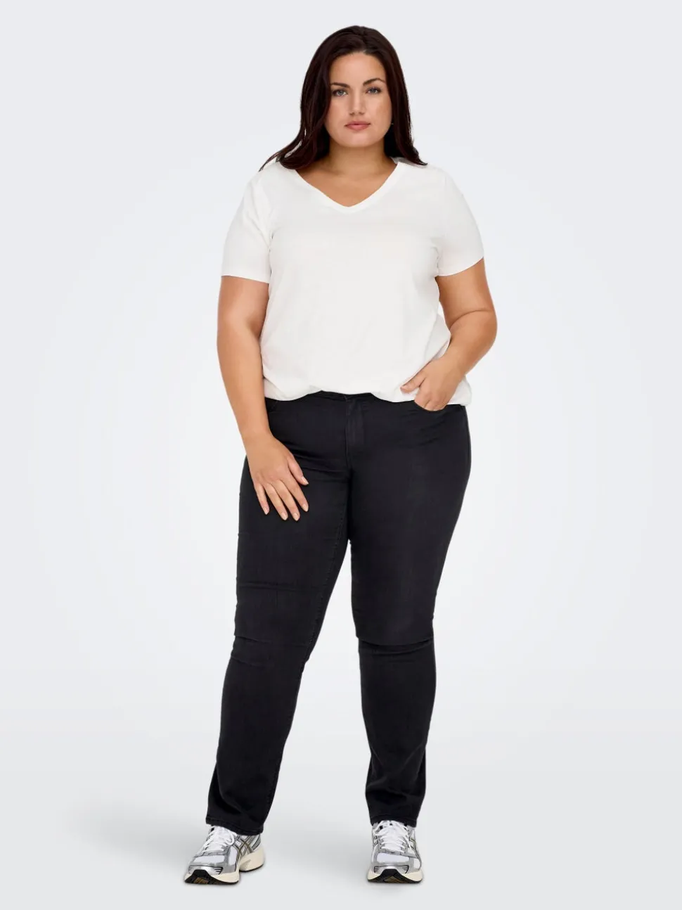 CARHIRIS Taille moyenne Straight Fit Jeans