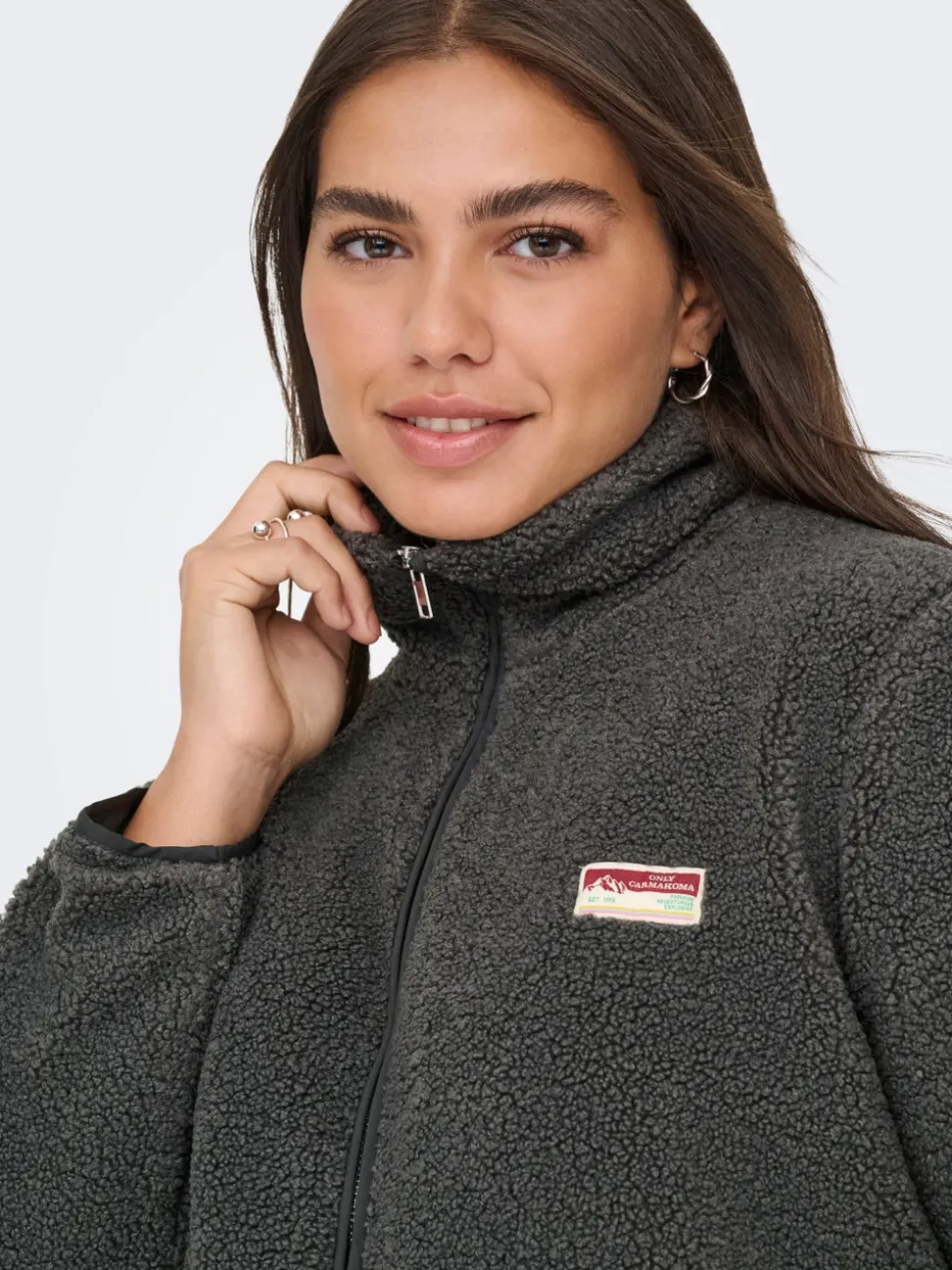 CARHOLLY Manteau en peluche