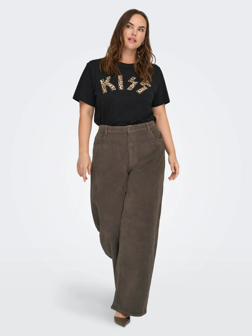 CARHOPE Wide Leg Fit Pantalon à jambe large