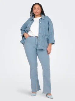 CARHUSH Taille moyenne Flared Fit Jeans