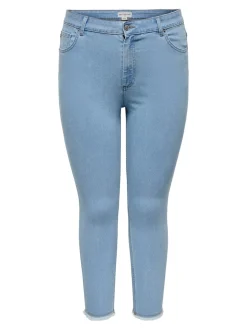 -CARHUSH Taille moyenne Skinny Fit Longueur cheville Jeans