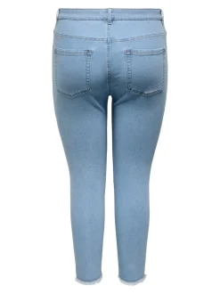 -CARHUSH Taille moyenne Skinny Fit Longueur cheville Jeans