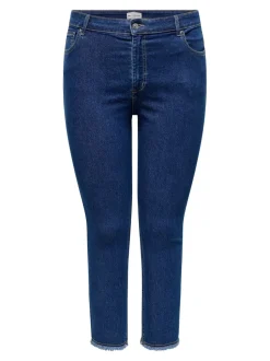 CARHUSH Taille moyenne Skinny Fit Longueur cheville Jeans