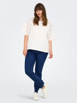 CARHUSH Taille moyenne Skinny Fit Longueur cheville Jeans