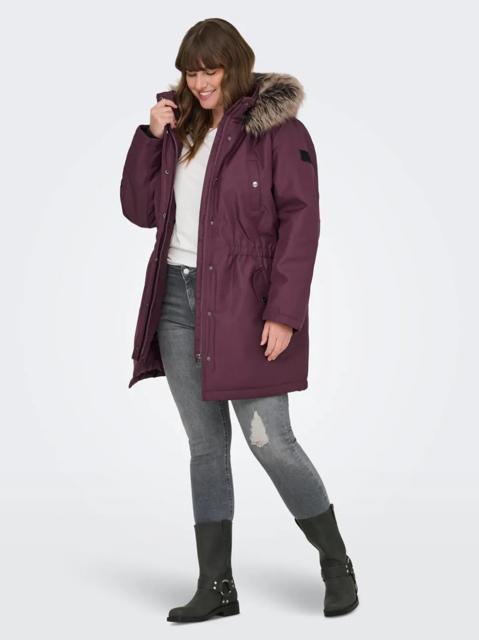 CARIRENA Parka longue
